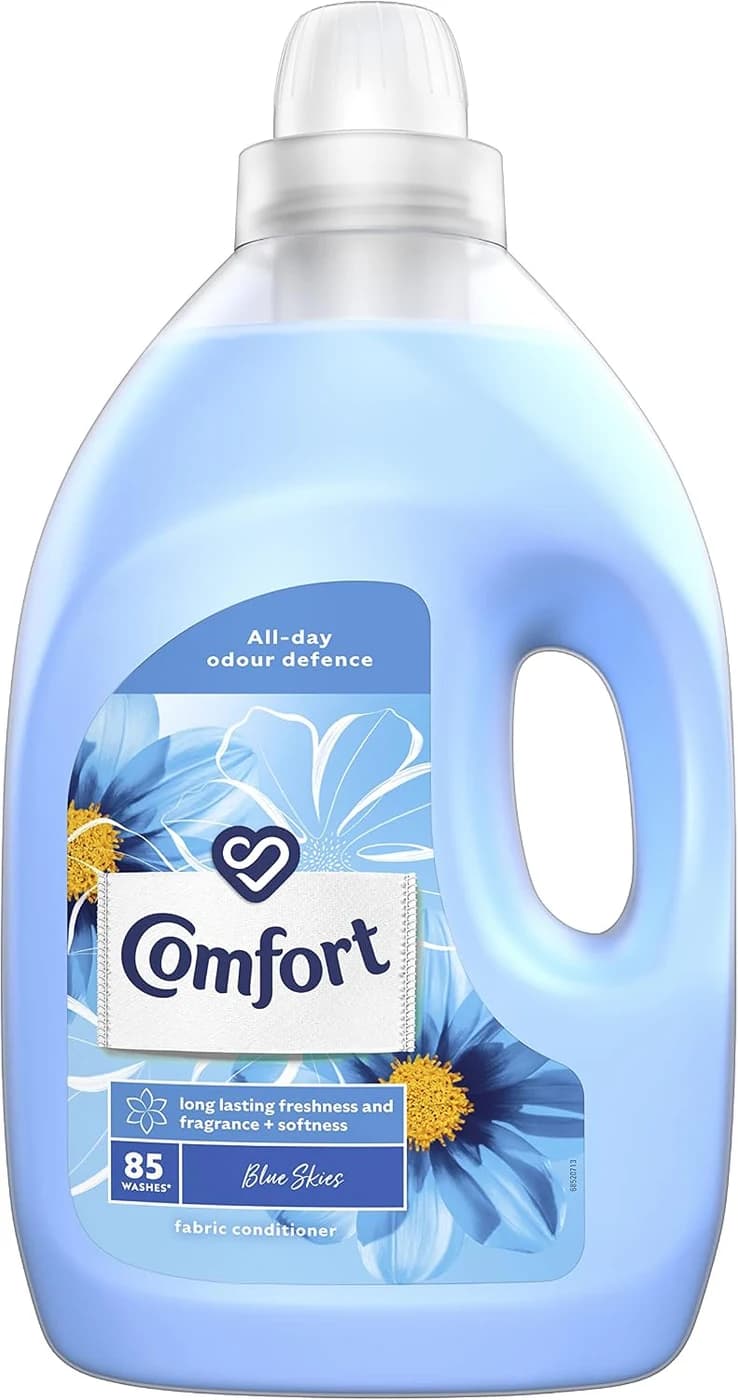Comfort Blue Skies Fabric Conditioner Family Pack 85 Washes, 3L