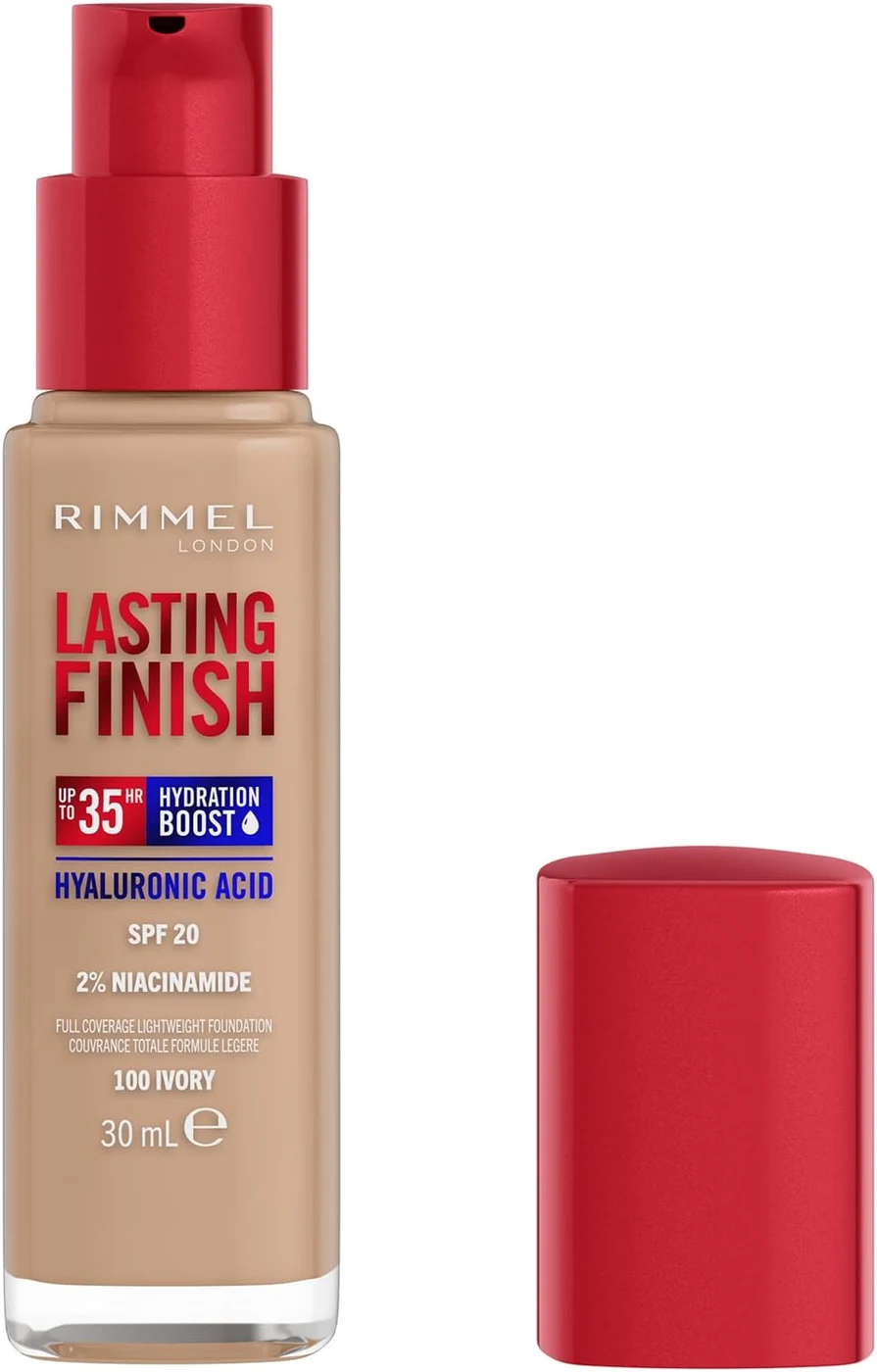 Rimmel London Lasting Finish 35Hr Foundation 30 ml - 100 Ivory